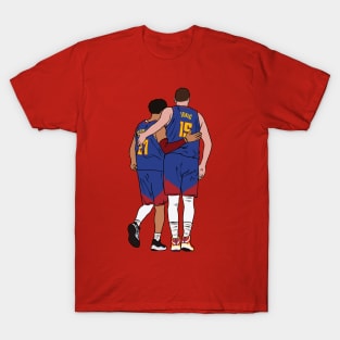 Jamal Murray and Nikola Jokic T-Shirt